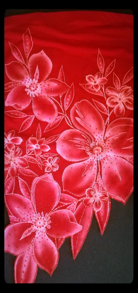Beaded Floral Tube Top NEVER WORN